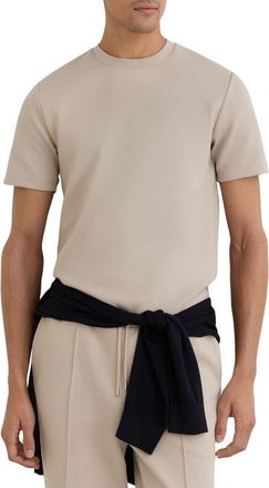 Reiss Bradley Crewneck T-Shirt in Stone at Nordstrom, Size Xx-Large