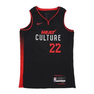 Nike Sportswear, male, Black, Size: 2XL Miami Heat Basketball Tank Top