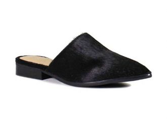 Diba Womens High Up Mules In Black