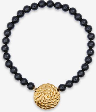 Julietta Halskette aus Onyx Spiral