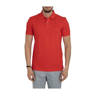 HUGO BOSS Tops, Heren, Rood, S, Polo Shirts