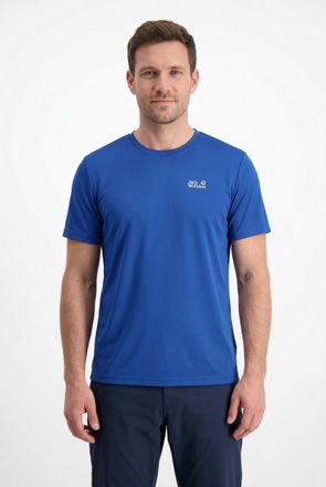 Jack Wolfskin Funktionsshirt JACK WOLFSKIN TECH T M, Herren, Gr. XL (54/56), blau orchid, Obermaterial: 100% Polyester, normal, Rundhals, Shirts Funktionsshirt