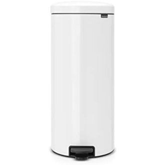Brabantia Pedal Bin Newicon Pattumiera a Pedale 30 Litri Bianco