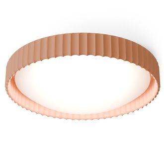 Sulion L&aacute;mpara de techo led tipo plaf&oacute;n de yeso arcilla