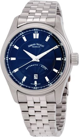 Armand Nicolet MH2 Automatic Blue Dial Mens Watch A640A-BU-BMA22640A