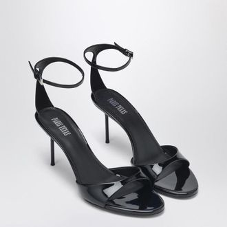PARIS TEXAS Lidia Black Patent Leather Sandal
