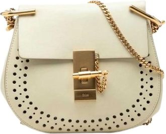 Chlo&eacute; Pre-owned The Drew Shoulder Bag - - Pre-owned - Donna - Bianco - ONE SIZE