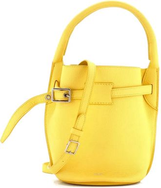 Celine Big Bag Leather Nano bucket bag - Geel