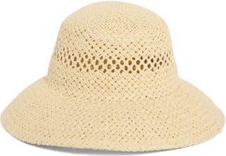 BCBGeneration Straw Bucket Hat in Natural at Nordstrom Rack