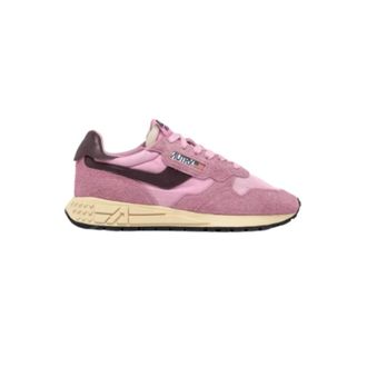 Autry Sneakers, female, Pink, Size: 10 US Pink Mesh Running Shoes