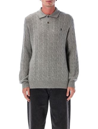 Polo Ralph Lauren Cable Knit Polo Sweater