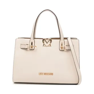 Love Moschino Handbags, female, Beige, Size: ONE SIZE Shopper Bag