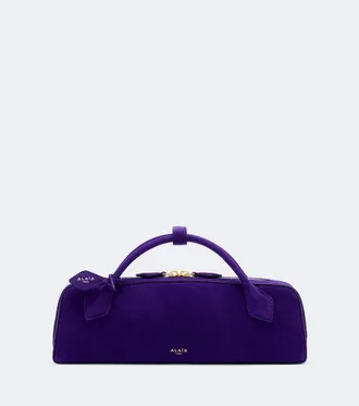 Alaia Ala&iuml;a Clutch Le Teckel Small in suede