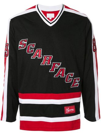 SUPREME Scarface hockey jersey FW17 - Red