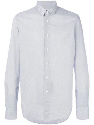 Dell'Oglio micro dot print shirt - White