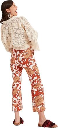 La DoubleJ Hendrix Broek - Dames - Vrijetijds broeken - Veelkleurig - XS - Linnen - Broeken
