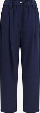 Brunello Cucinelli Pantaloni in lana elasticizzati Woman 44