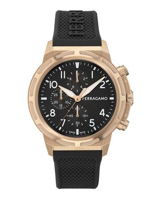 Ferragamo Ferragamo Sport Chrono Silicone Watch