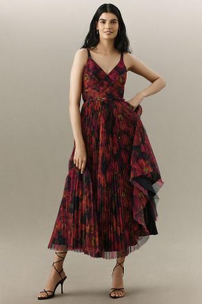 Hutch Joanna Sleeveless V-Neck A-Line Maxi Dress