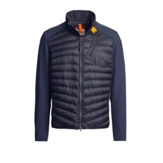 Parajumpers Jayden Down Jacket - Heren - Gewatteerde jassen - Blauw - M - Leer - Jassen