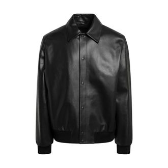 Fendi Blouson - male - Fendi - Leather Jackets - Black - S - Jackets
