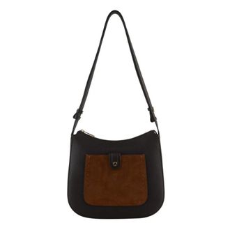 Pourchet Dames, Tassen, Bruin, Maat: ONE Size Leer