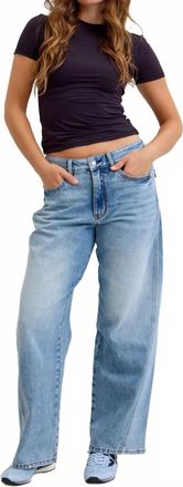 Judy Blue High Waist Wilhemina Twisted Side Seam Jean In Blue