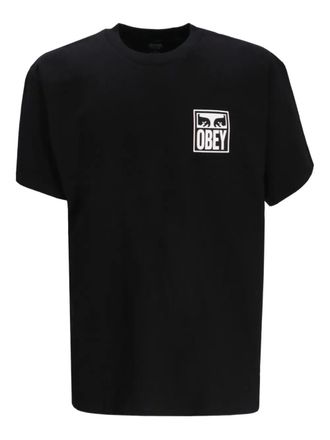 Obey cotton t-shirt - Black