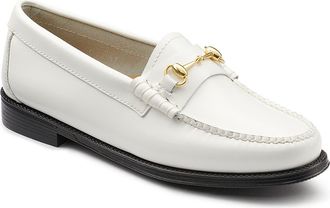 G.H. Bass & Co. Lianna Bit Loafer in White at Nordstrom Rack, Size 10