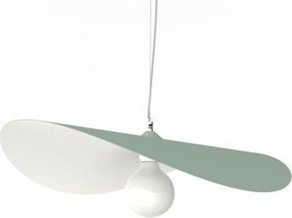 Lumicom Piuma L&aacute;mpara De Techo Blanco Hoja