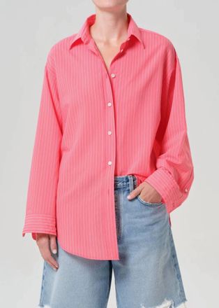 A Gold E Sona Shirt In Fontana Stripe/candy