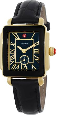 Michele Deco Mid Sport Quartz Black Dial Ladies Watch MWW06H000004