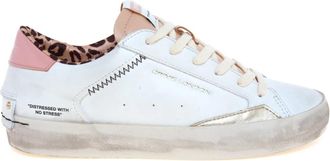 Crime London Distressed Sun Tan - Dames - Sneakers - Veelkleurig - 37 EU - Katoen - Schoenen