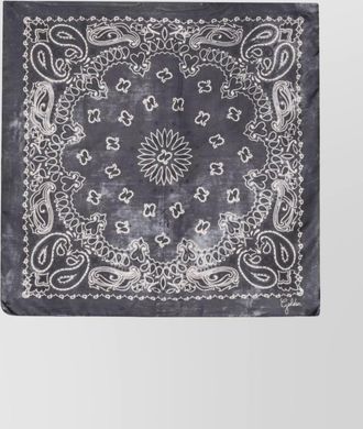 Golden Goose silk paisley-print scarf