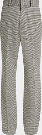 Amiri Men & apos;s MA Fit Houndstooth Sequin Trousers