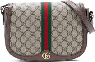 Gucci Pre-owned Gucci Small GG Supreme Ophidia Crossbody Unisex 601044 520981