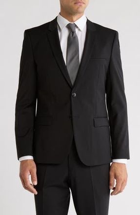 HUGO BOSS Arti Wool Blend Sport Coat in Black at Nordstrom Rack, Size 46 Regular