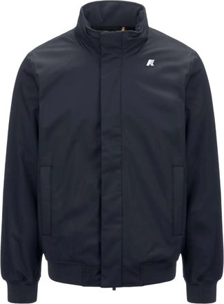 K-Way Jack met logopatch - Blauw