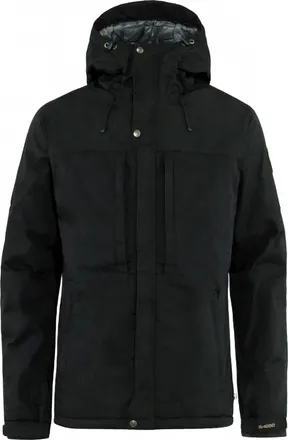 Fj&auml;llr&auml;ven Mens Skogs&ouml; Padded Jacket In Black