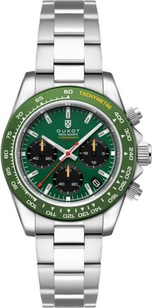 Duxot Accelero Chronograph Quartz Green Dial Mens Watch DX-2065-LL