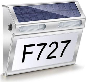 OEM Luz Led Solar Recargable, 3 Niveles De Iluminaci&oacute;n, Sensor De Movimiento, Ip65, 1,5 W, 1800 Mah, Color Plata
