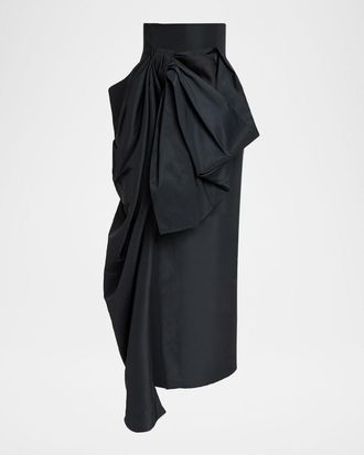 Givenchy High-Waist Bow Maxi Skirt