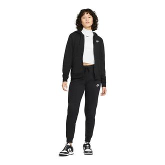Nike Club Fleece Trainingspak - Dames - Trainingspakken - Zwart - XS - Katoen - Fitness