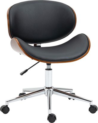 Vinsetto Silla de oficina 53x53x87 cm negro