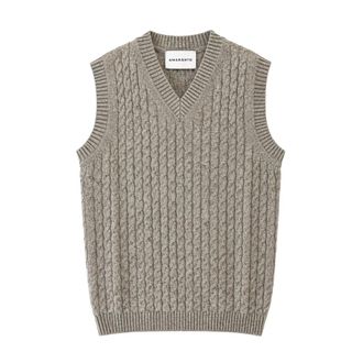Amaranto Maglieria Scollo a V - - Knitwear - Uomo - Grigio - S
