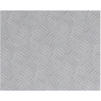 vidaXL vidaXL Pannelli in Alluminio Antiscivolo 4 pz 50x40 cm