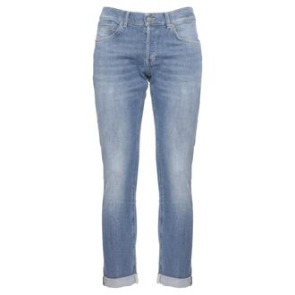 Dondup Slim-fit Jeans, male, Blue, Size: W36 George Jeans