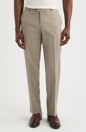 Berle Lux Wool Blend Pants in Tan at Nordstrom, Size 40