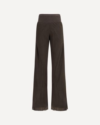 Rick Owens Bias Pants with a bias-cut Female 40