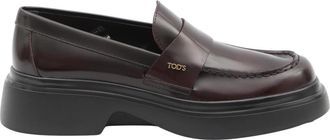 Tod's Loafers - Dames - Loafers - Rood - 38 EU - Schoenen